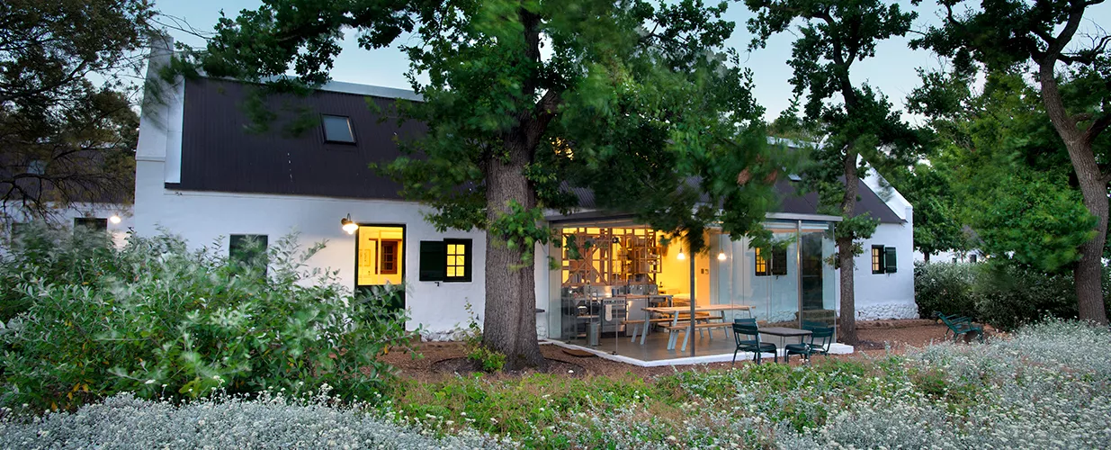 Babylonstoren garden cottages in the Cape Winelands