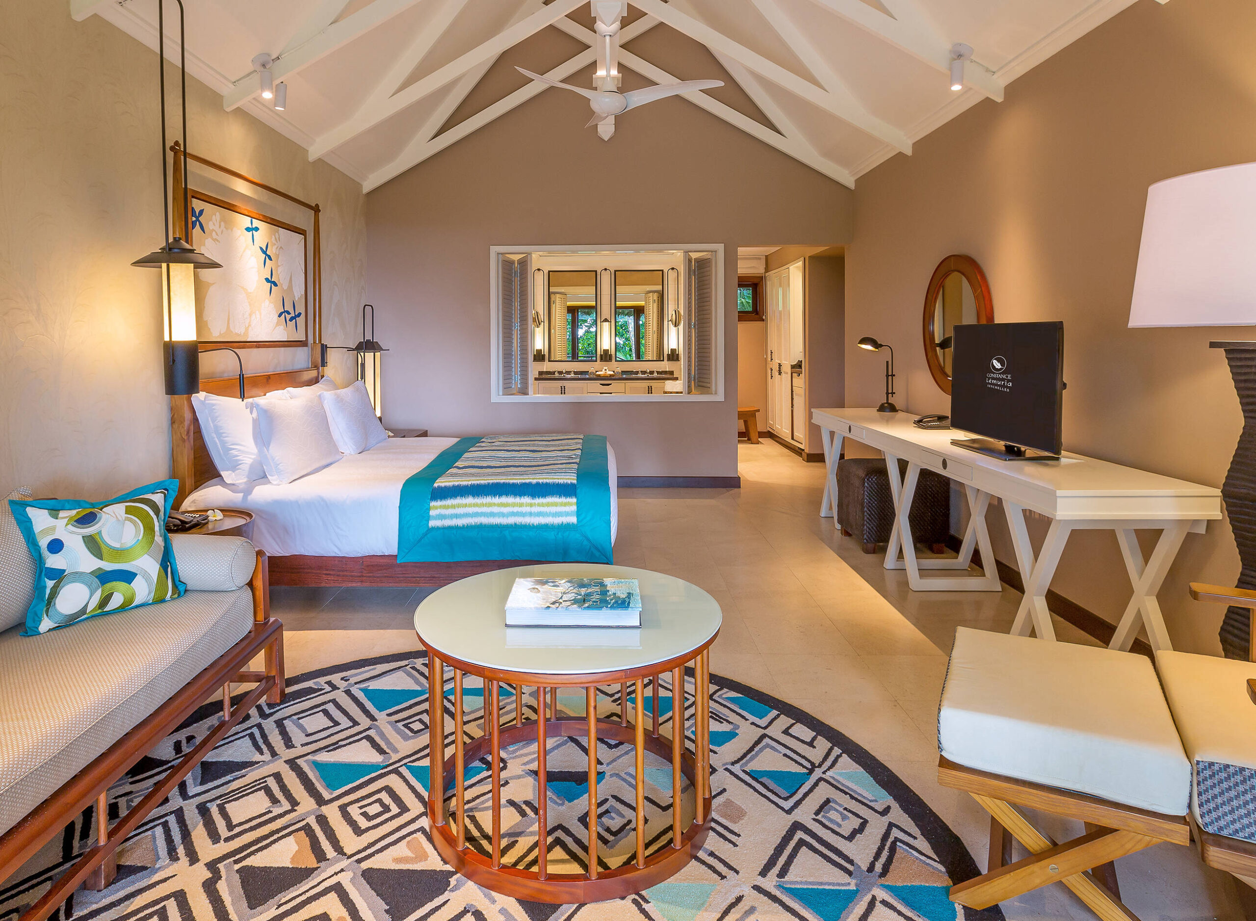 Constance Lémuria resort on Praslin in the Seychelles