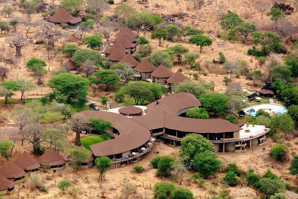 Tarangire Sopa Lodge for a Tanzania honeymoon
