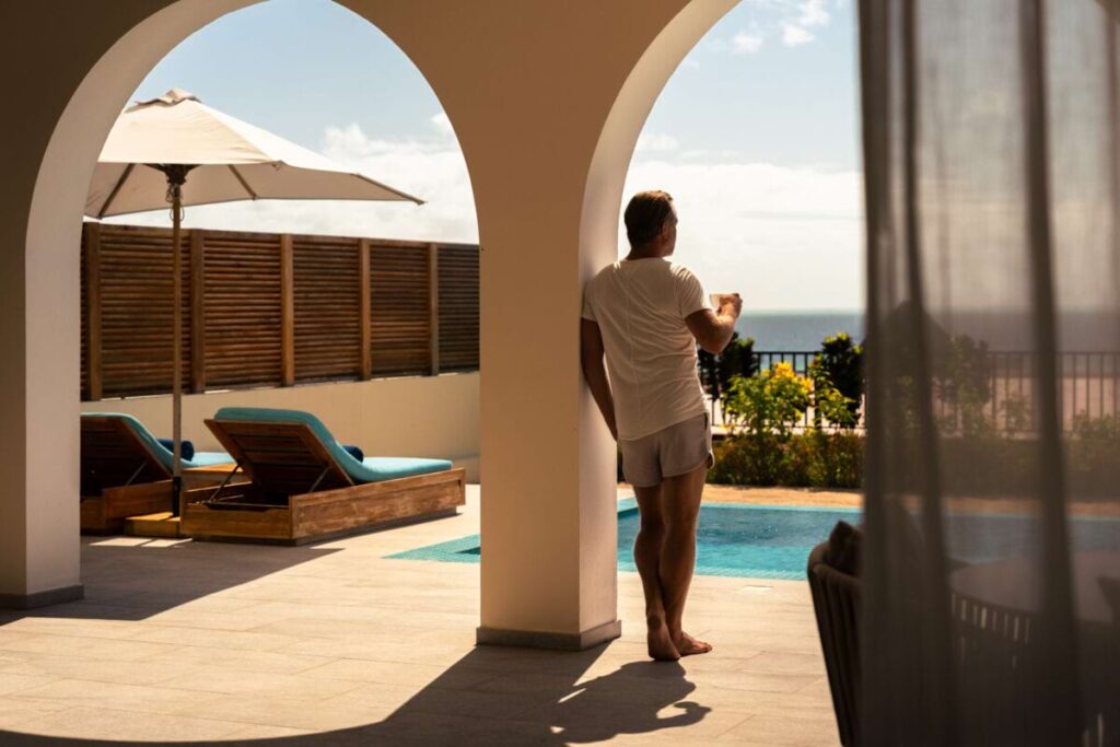 The Mora Zanzibar private pool suite for honeymoon couples