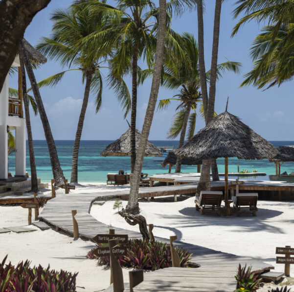 Waterlovers Beach Resort on Diani Beach, Kenya