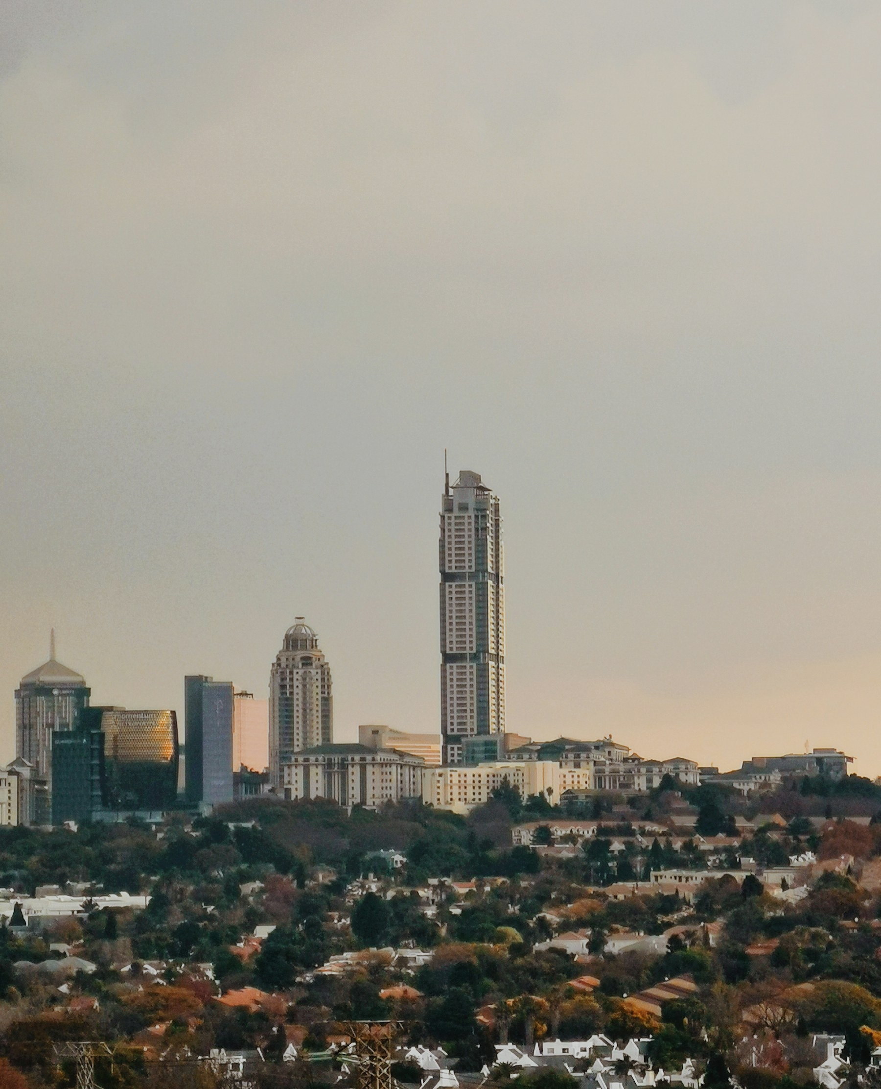 Sandton skyline in Johannesburg